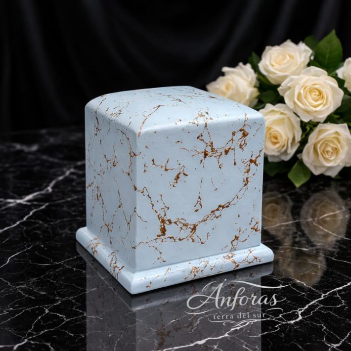 Ánfora celeste pastel Imperial
