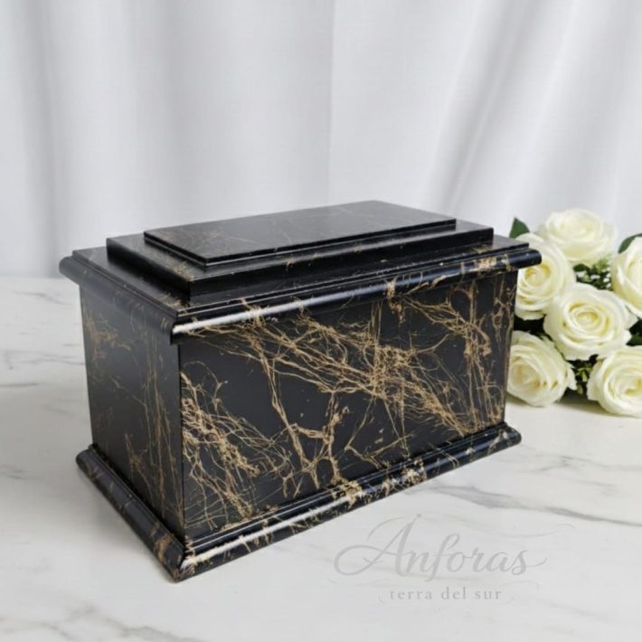 Ánfora mármol black Elegance
