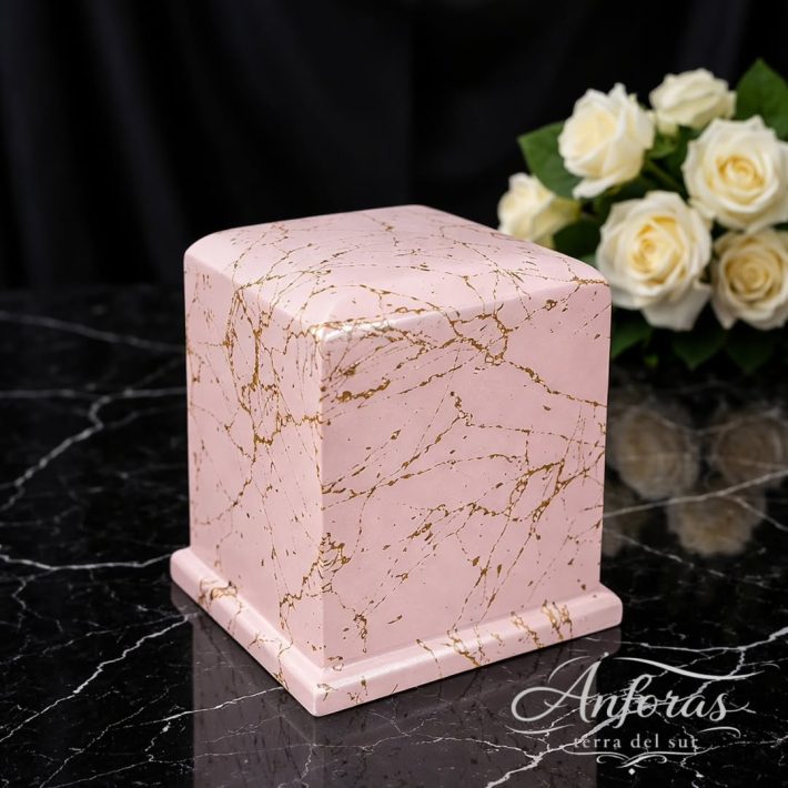Ánfora rosa pastel Imperial